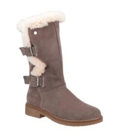 Hush Puppies - Bottes MEGAN - Femme (Gris) - UTFS7552