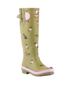 Lazy Dogz - Bottes De Pluie HARPER - Femme (Vert) - UTGS227