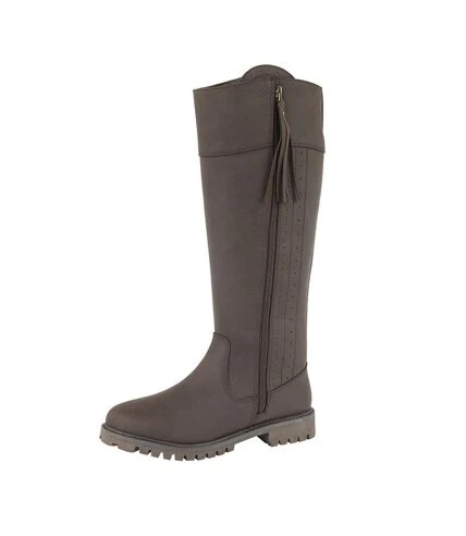 Woodland - Bottes De Campagne BAILEY - Femme (Marron Foncé) - UTDF1815 1 Woodland - Bottes De Campagne BAILEY - Femme (Marron Foncé) - UTDF1815
