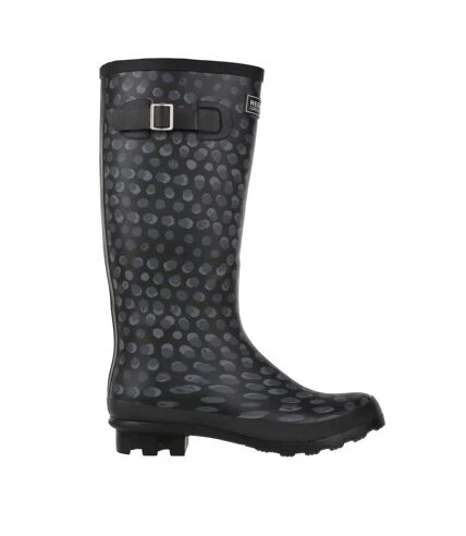 Regatta - Bottes De Pluie FAIRWEATHER - Femme (Noir/bleu Sarcelle) - UTRG3770 2 Regatta - Bottes De Pluie FAIRWEATHER - Femme (Noir/bleu Sarcelle) - UTRG3770 – Image 2
