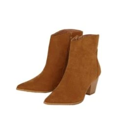 Dorothy Perkins - Bottes AUBREY WESTERN - Femme (Marron Clair) - UTDP1328