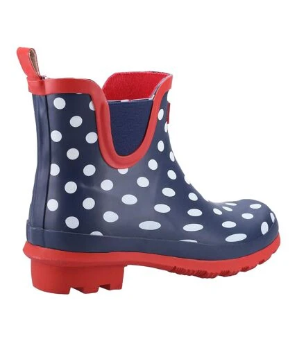 Cotswold - Bottes De Pluie BLAKNEY - Femme (Bleu / Rouge) - UTFS8448 2 Cotswold - Bottes De Pluie BLAKNEY - Femme (Bleu / Rouge) - UTFS8448 – Image 2
