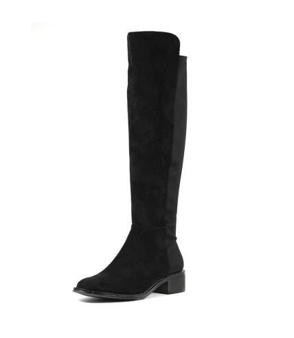 Lunar - Bottes Hautes GEORGETTE - Femme (Noir) - UTGS530 3 Lunar - Bottes Hautes GEORGETTE - Femme (Noir) - UTGS530 – Image 3