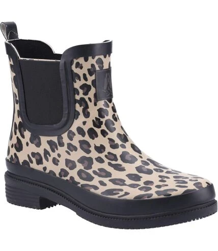 Hush Puppies - Bottes De Pluie MINNIE - Femme (Marron / Noir) - UTFS9707 1 Hush Puppies - Bottes De Pluie MINNIE - Femme (Marron / Noir) - UTFS9707