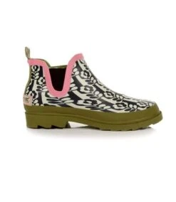 Regatta - Bottes De Pluie ORLA KIELY - Femme (Blanc / Noir / Vert) - UTRG8457 -Regatta Hiver Magasin 12F112B404B22D4B0D0D4ED404F8F0BCDC7B0F47A1EB4408BE4F142E930D25C3