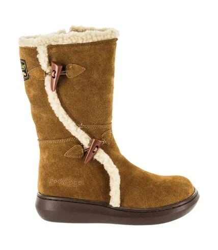 Rocket Dog - Bottes SLOPE - Femme (Marron) - UTFS6571 3 Rocket Dog - Bottes SLOPE - Femme (Marron) - UTFS6571 – Image 3