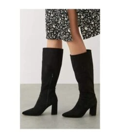 Dorothy Perkins - Bottes Hauteur Genoux KIA - Femme (Noir) - UTDP715 -Regatta Hiver Magasin 16659EA4BFED1FA67065216E75E9C2060FABB6B1A4900517CBB07042A5839520