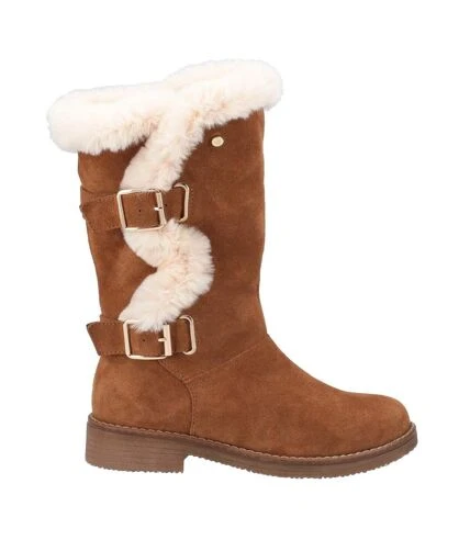 Hush Puppies - Bottes MEGAN - Femme (Marron) - UTFS7552 2 Hush Puppies - Bottes MEGAN - Femme (Marron) - UTFS7552 – Image 2