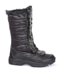 Trespass - Bottes De Neige CORETTA - Femme (Noir) - UTTP4411 -Regatta Hiver Magasin 1F94D0B6196318095CF50AB3303CB8F740C78AA8C3AC3BFFD905575AC66F0B85