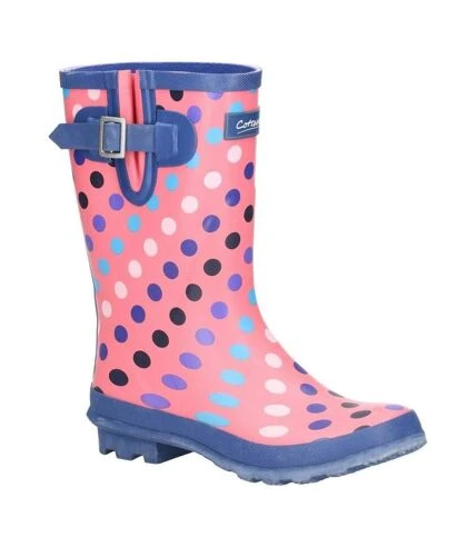 Cotswold - Bottes Wellington - Femme (Rose / Multicolore) - UTFS6025 1 Cotswold - Bottes Wellington - Femme (Rose / Multicolore) - UTFS6025