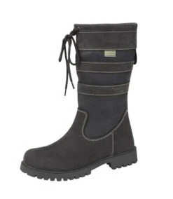 Woodland - Bottes Mi-mollet - Femme (Noir / Bleu Marine) - UTDF2256