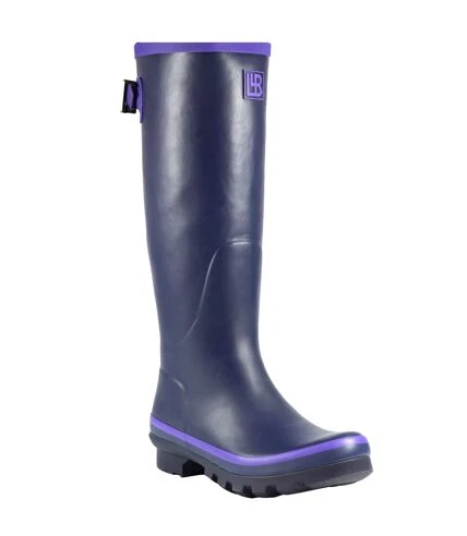 Laurence Llewelyn-Bowen - Bottes De Pluie PANACHE - Femme (Bleu) - UTGS288 1 Laurence Llewelyn-Bowen - Bottes De Pluie PANACHE - Femme (Bleu) - UTGS288