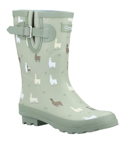 Cotswold - Bottes De Pluie FARMYARD - Femme (Vert) - UTFS9711 1 Cotswold - Bottes De Pluie FARMYARD - Femme (Vert) - UTFS9711