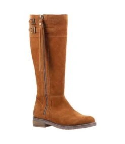 Hush Puppies - Bottes Hauteur Genoux KATHERINE - Femme (Marron Clair) - UTFS9601