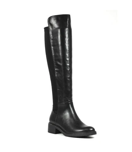 Lunar - Bottes Hautes FREMONT - Femme (Noir) - UTGS536 1 Lunar - Bottes Hautes FREMONT - Femme (Noir) - UTGS536