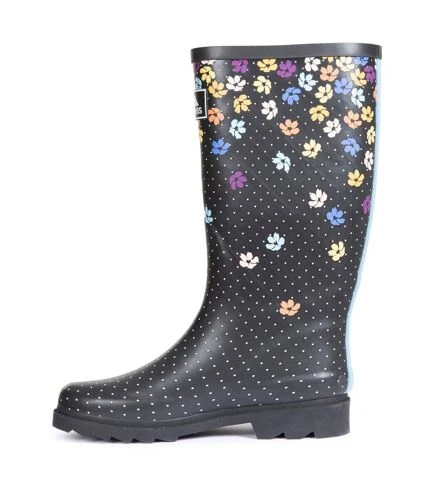 Trespass - Bottes De Pluie SAMIRA - Femme (Noir) - UTTP5862 3 Trespass - Bottes De Pluie SAMIRA - Femme (Noir) - UTTP5862 – Image 3