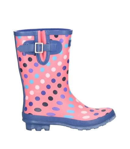 Cotswold - Bottes Wellington - Femme (Rose / Multicolore) - UTFS6025 2 Cotswold - Bottes Wellington - Femme (Rose / Multicolore) - UTFS6025 – Image 2