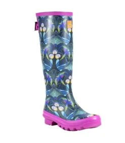 Laurence Llewelyn-Bowen - Bottes De Pluie PLEASURE ISLAND - Homme (Violet / Bleu) - UTGS282