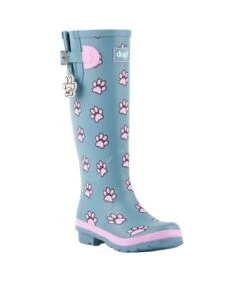Lazy Dogz - Bottes De Pluie COOKIE - Femme (Bleu Sarcelle) - UTGS226