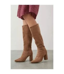 Dorothy Perkins - Bottes Hauteur Genoux KIA - Femme (Taupe) - UTDP715 -Regatta Hiver Magasin 4059D5F58447BE563F0C5BCCA3DD49C02453CD928164FF856DD36159A9E537E0