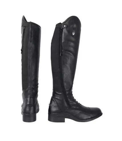 Hy - Bottes Hautes D'équitation FORMIA - Femme (Noir) - UTBZ4248 3 Hy - Bottes Hautes D'équitation FORMIA - Femme (Noir) - UTBZ4248 – Image 3
