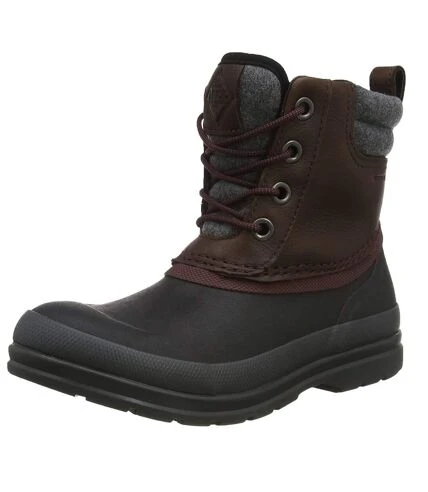 Muck Boots - Bottes De Pluie ORIGINALS DUCK LACE - Femme (Marron / Noir) - UTFS8658 1 Muck Boots - Bottes De Pluie ORIGINALS DUCK LACE - Femme (Marron / Noir) - UTFS8658