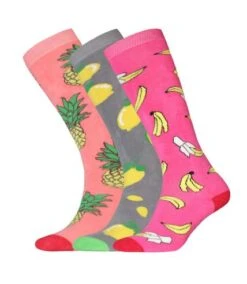 GENERIC Chaussettes Pour Bottes - Femme (Rose / Gris / Pêche) - UTUT1240