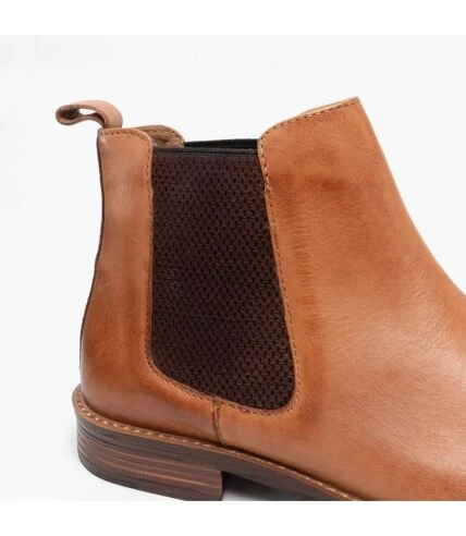 Roamers - Bottes GUSSET - Homme (Marron Clair) - UTDF1695 3 Roamers - Bottes GUSSET - Homme (Marron Clair) - UTDF1695 – Image 3