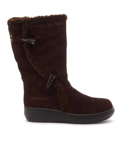 Rocket Dog - Bottes SLOPE - Femme (Marron Foncé) - UTFS6571 3 Rocket Dog - Bottes SLOPE - Femme (Marron Foncé) - UTFS6571 – Image 3