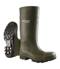 Dunlop Purofort D460933 - Bottes En Caoutchouc - Homme (Vert) - UTFS1489