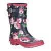 Cotswold - Bottes Wellington - Femme (Noir/ Rose) - UTFS6025