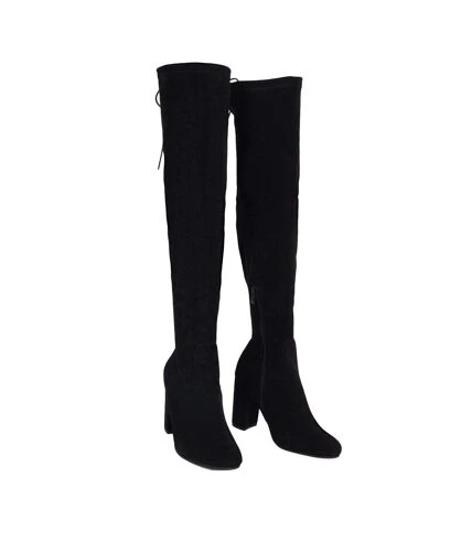 Dorothy Perkins - Bottes Hauteur Genoux KELS - Femme (Noir) - UTDP929 1 Dorothy Perkins - Bottes Hauteur Genoux KELS - Femme (Noir) - UTDP929