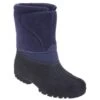 StormWells - Bottes De Neige à Fermeture à Scratch - Femme (Bleu Marine) - UTDF258