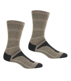 Regatta - Chaussettes Pour Bottes SAMARIS SEASON - Femme (Marron Clair / Gris) - UTRG6074