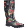 Cotswold - Bottes De Pluie - Femme (Noir / Rouge) - UTFS8355