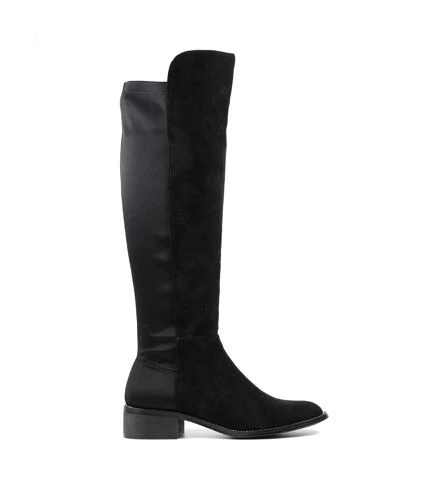 Lunar - Bottes Hautes GEORGETTE - Femme (Noir) - UTGS530 4 Lunar - Bottes Hautes GEORGETTE - Femme (Noir) - UTGS530 – Image 4