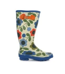 Regatta - Bottes De Pluie ORLA KIELY - Femme (Bleu / Vert) - UTRG8547 -Regatta Hiver Magasin 835521410398F1CA76DC51809F59A83BAFABE778A8DFE1AD5EE855B301951868