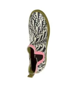 Regatta - Bottes De Pluie ORLA KIELY - Femme (Blanc / Noir / Vert) - UTRG8457 -Regatta Hiver Magasin 897ED9EC64BE21C9E9E3EF4092D7C4BB65ED4FC99154CA56006E22F2EF2FB550