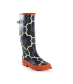 Regatta - Bottes De Pluie ORLA KIELY - Femme (Bleu / Orange) - UTRG8563