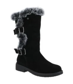 Hush Puppies - Bottes MEGAN - Femme (Noir) - UTFS7552