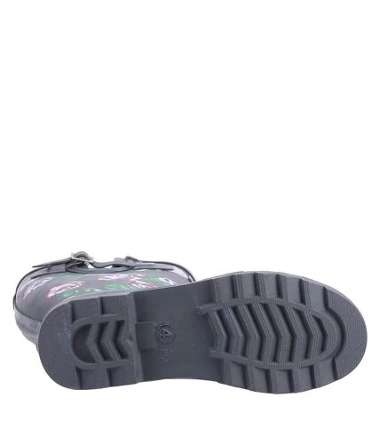 Cotswold - Bottes De Pluie - Femme (Noir / Violet) - UTFS8355 3 Cotswold - Bottes De Pluie - Femme (Noir / Violet) - UTFS8355 – Image 3