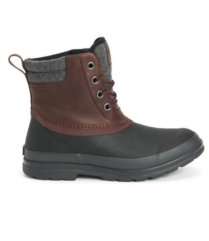 Muck Boots - Bottes De Pluie ORIGINALS DUCK LACE - Femme (Marron / Noir) - UTFS8658 2 Muck Boots - Bottes De Pluie ORIGINALS DUCK LACE - Femme (Marron / Noir) - UTFS8658 – Image 2