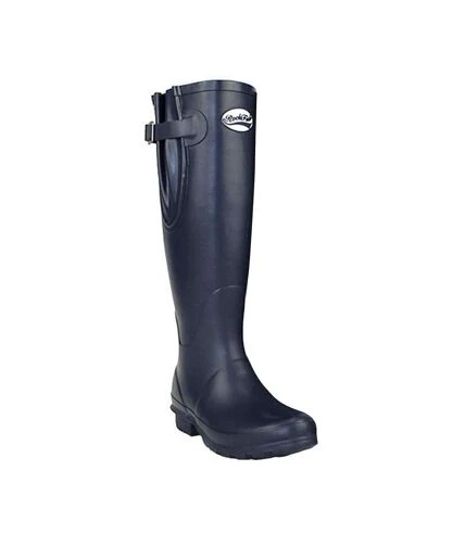 Rockfish - Bottes De Pluie TALL ADJUSTABLE - Femme (Bleu Marine) - UTBZ1350 1 Rockfish - Bottes De Pluie TALL ADJUSTABLE - Femme (Bleu Marine) - UTBZ1350