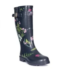 Trespass Elena - Bottes Imperméables - Femme (Oiseaux Noir) - UTTP144