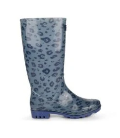 Regatta - Bottes De Pluie WENLOCK - Femme (Gris Clair Pâle / Bleu Ardoise) - UTRG8235 -Regatta Hiver Magasin BA56170902743AA99D9DEEBDB33C41B808AC3AAB1B845F29AB6B290A1BA701FD
