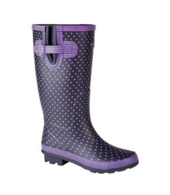 Stormwells - Bottes POLKA - Femmes (Violet/ Bleu) - UTDF1539
