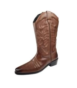 Woodland - Bottes WESTERN - Hommes (Marron Foncé) - UTDF717