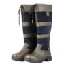 Dublin - Bottes Hautes D'équitation RIVER - Femme (Anthracite / Bleu Marine) - UTWB1775