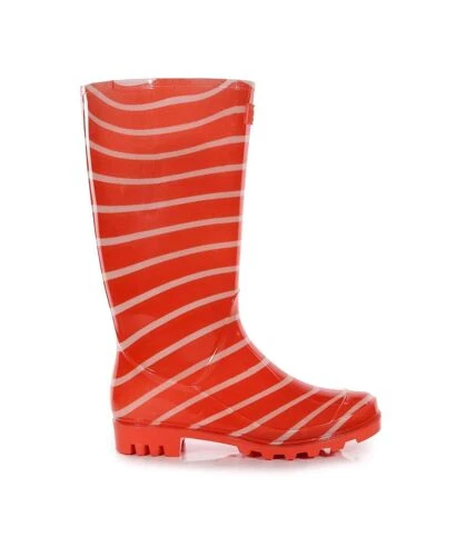 Regatta - Bottes De Pluie WENLOCK - Femme (Rouge Clair) - UTRG7817 4 Regatta - Bottes De Pluie WENLOCK - Femme (Rouge Clair) - UTRG7817 – Image 4