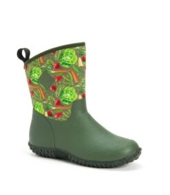 Muck Boots - Bottes RHS MUCKSTER - Femme (Vert Imprimé) - UTFS7468